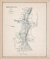 Hinsdale Town, New Hampshire State Atlas 1892 Uncolored